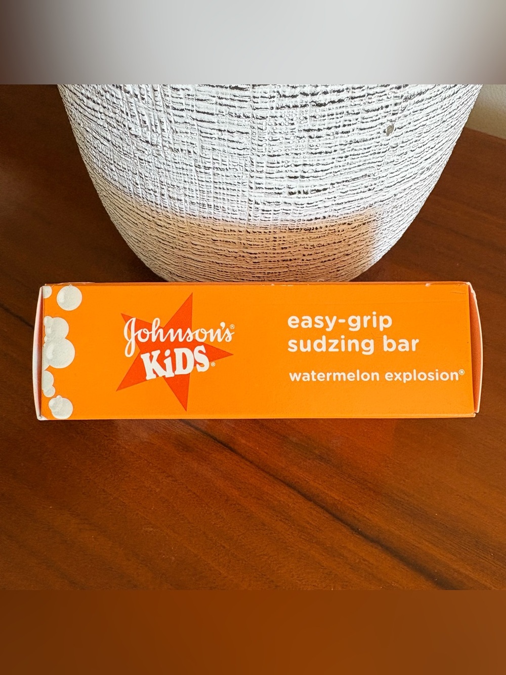 Rare 13 Johnson’s Kids Buddies Easy Grip Sudzing Bar Watermelon Explosion Soap - Picture 7 of 9